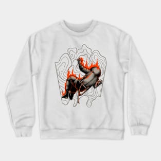 Space-Lost Astronaut Crewneck Sweatshirt